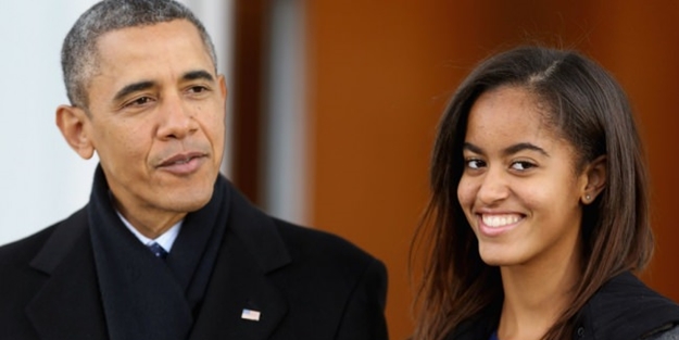 Malia Obama uyuşturucu içerken yakalandı