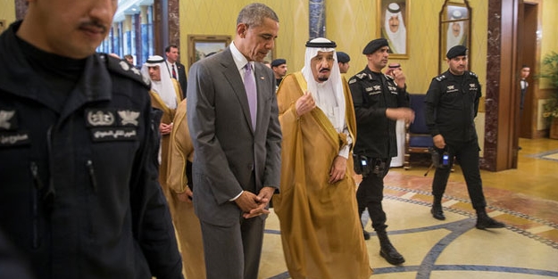 Obama’ya Suudi Arabistan karşılamasında şok!