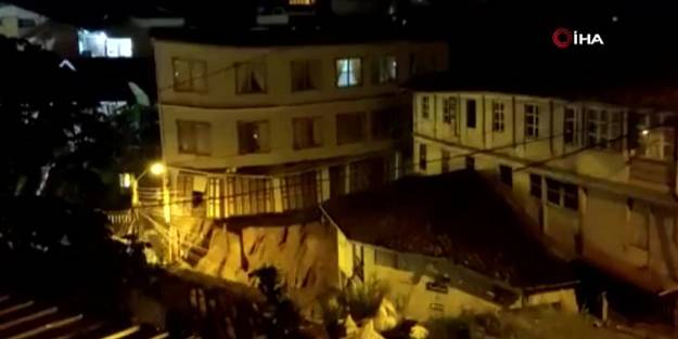 Obruk evleri böyle yuttu! İki mahalle tahliye edildi