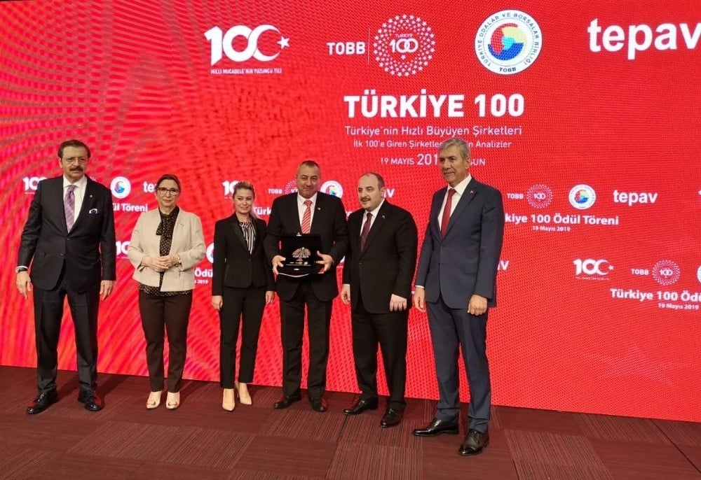 Ödemiş, ‘Türkiye 100’ töreninde 