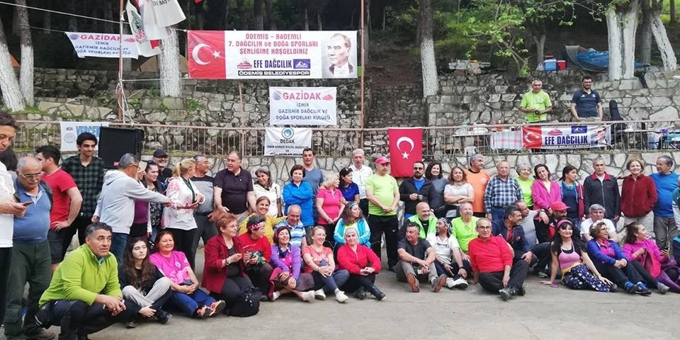 Ödemiş’te dağcılık şenlikleri 