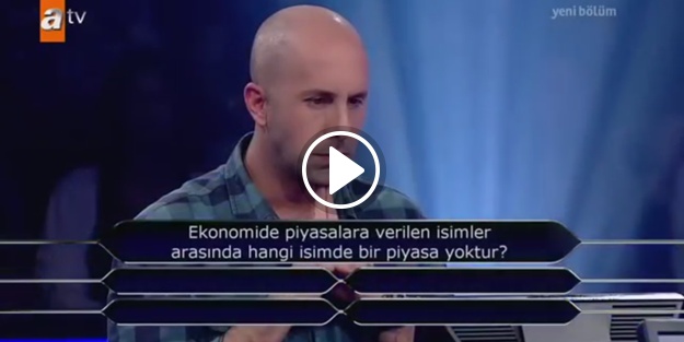 ODTÜ ekonomi mezunu ekonomi sorusuna takıldı