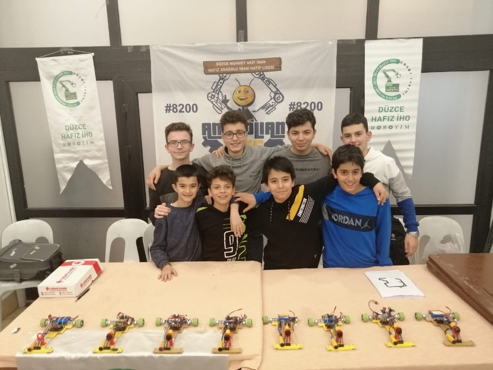 ODTÜ Robot Günleri’nde Düzce 8. oldu 