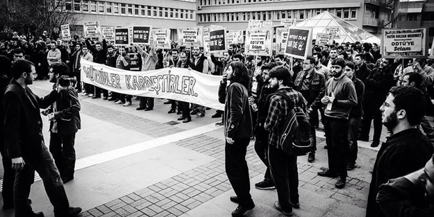 ODTÜ'de barbarlığa geçit yok!