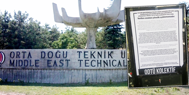 Solcu çeteler ODTÜ'de haddini aştı
