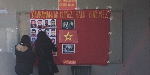 ODTÜ'de skandal görüntüler!