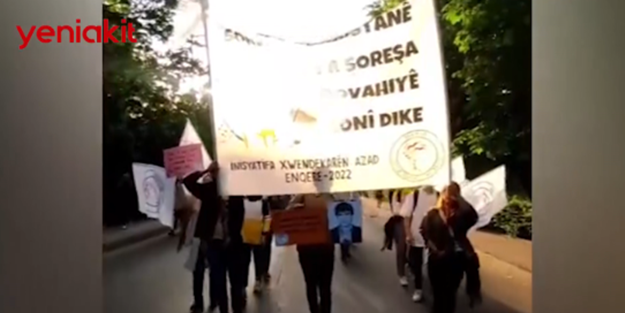 PKK protestosuna katılanlardan yalnızca iki kişi öğrenci çıktı