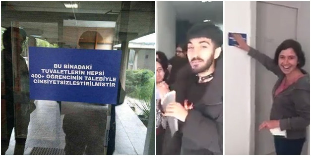 ODTÜ'den tuvalet sevinci yaşayan sapkınlar için flaş açıklama!