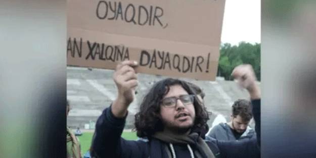 ODTÜ'lü öğrenci ülkesi Azerbaycan'da da militanlığa devam edince tutuklandı!
