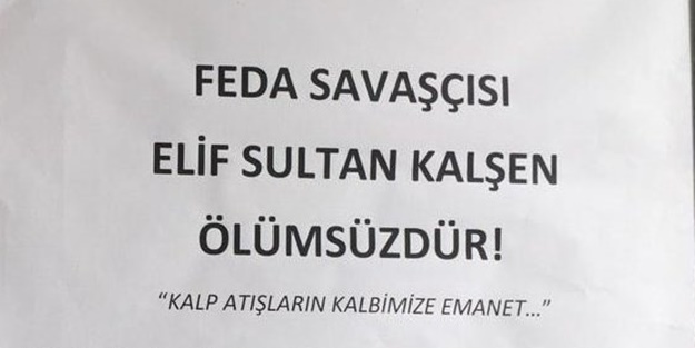 ODTÜ'de teröriste destek!