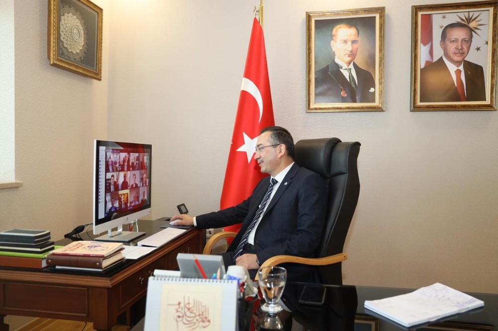 ODÜ Yönetim Kurulu Toplantısı dijital ortamda yapıldı 