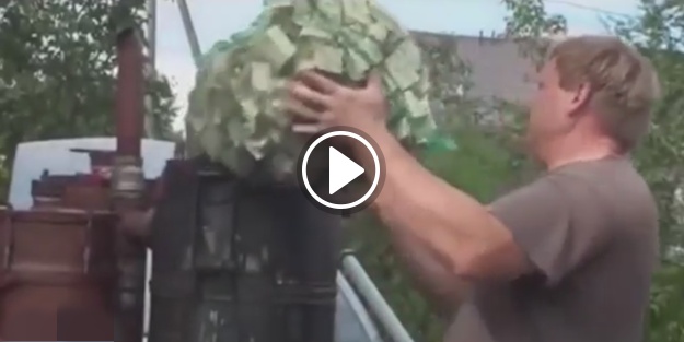 Odunla çalışan otomobil yaptı!