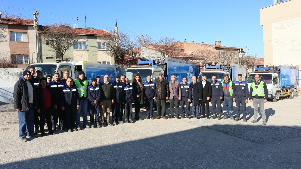 Odunpazarı Belediyesi 14 mahallede geri dönüşüm atığı toplamaya başladı 