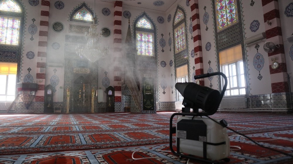 Odunpazarı’nda virüse karşı dezenfekte çalışmaları 