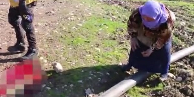 Oğlunun parçalarını toplayan annenin görüntüsü yürekleri dağladı! Bu insanlar mı terörist?