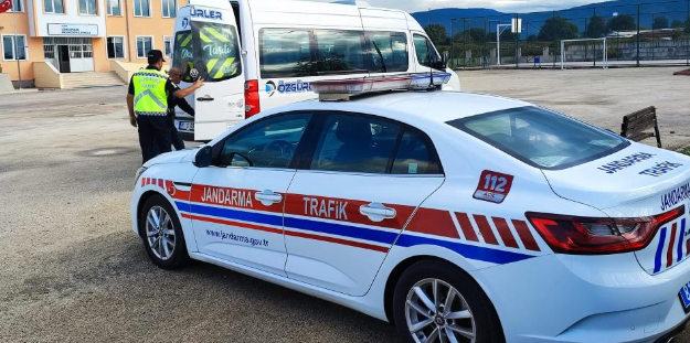 Öğrenci servisleri denetlendi