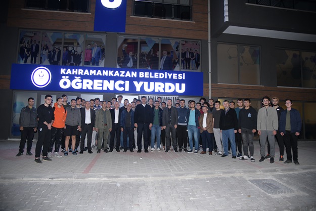 Öğrenci yurdunda ilk buluşma