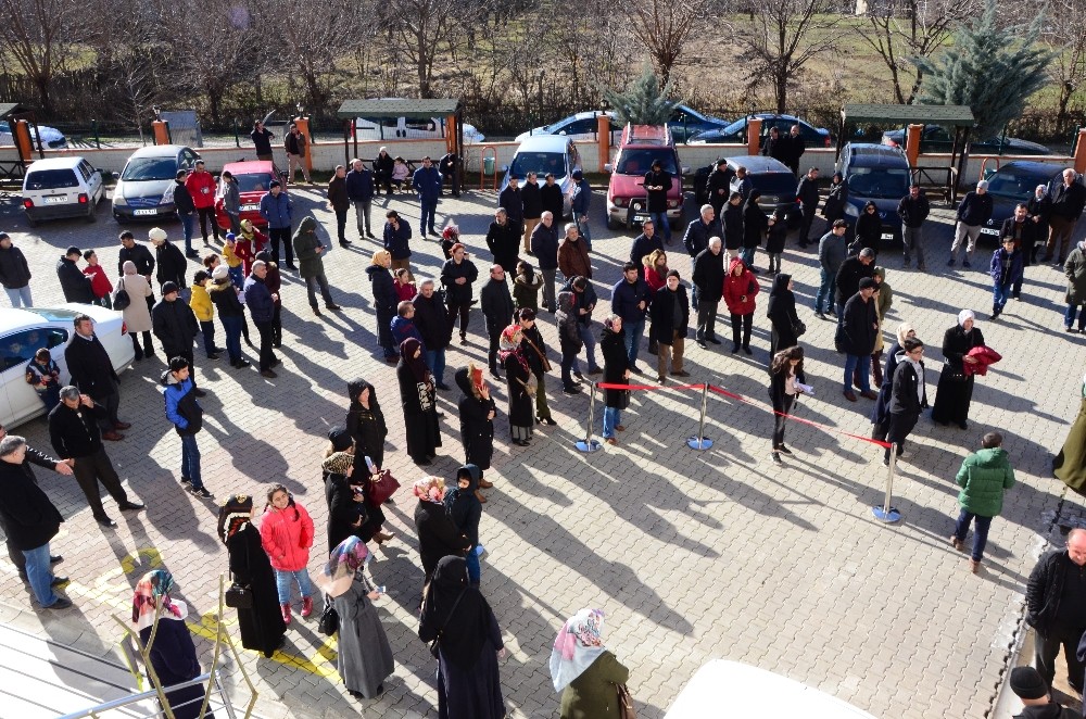 Öğrenciler en iyisi olabilmek için ter döktü. 