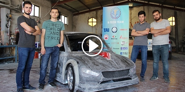 Öğrenciler kilometrede 1 kuruş yakan hibrit araç ürettiler