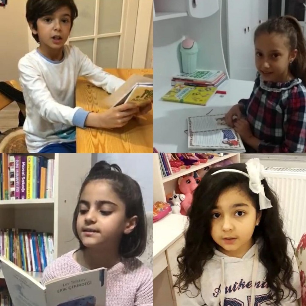Öğrenciler ‘kitap okumada’ meydan okudu 
