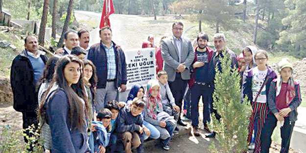 Öğrencilerden Şehit Zeki Uğur’a vefa