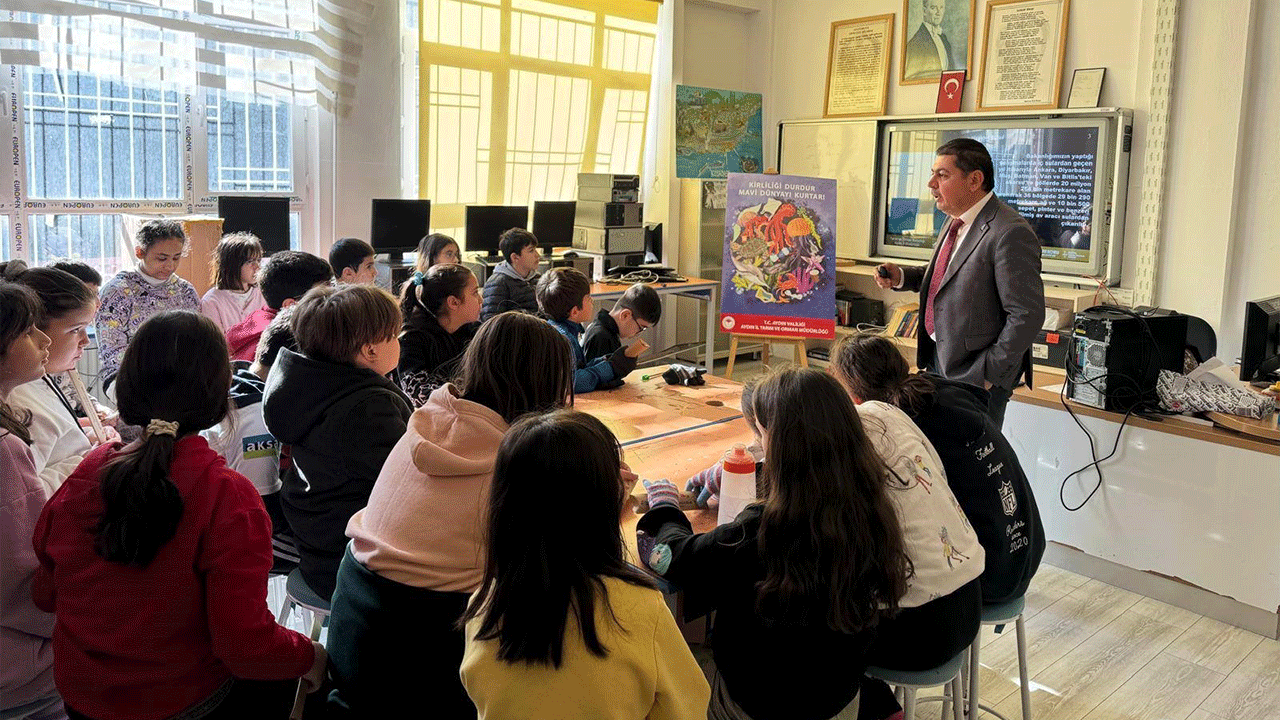 Öğrencilere deniz ekosisteminin korunması için özel eğitim verildi