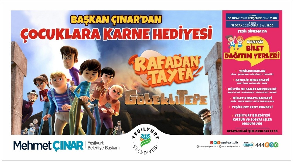Öğrencilere karne hediyesi: Göbeklitepe filmi 