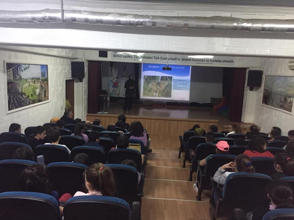 Öğrencilere yaban hayatın önemleri anlatıldı 