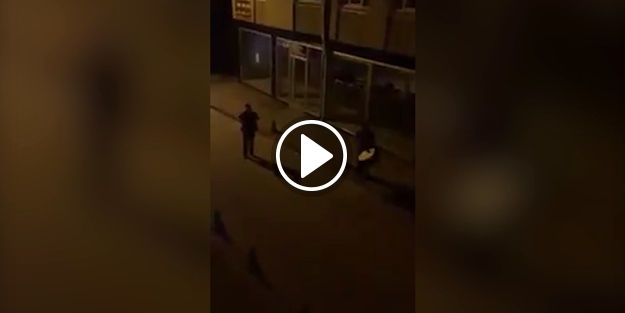 Öğrencileri kırmayıp istek parça çalan davulcu