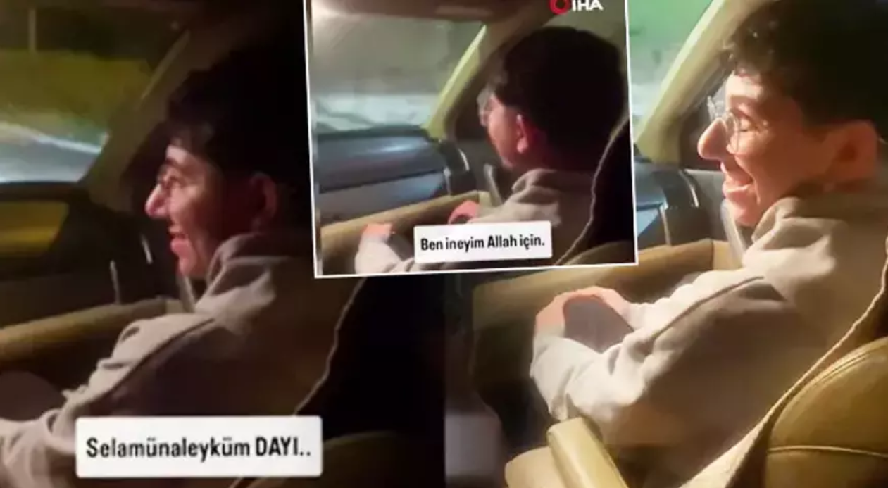 Öğrencilerin otostopla yolculuğu sürprizle bitti: Direksiyonda Gümüşhane Üniversitesi Rektörü Vardı