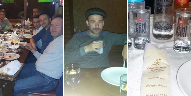 ÖĞRETMENEVİNİ meyhaneye çevirdiler