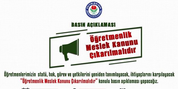 Öğretmenler alanlara iniyor