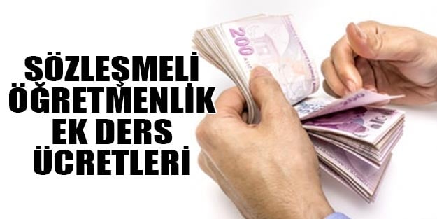 Öğretmenler ne kadar zam alacak? | Sözleşmeli öğretmen ek ders ücreti ne kadar?