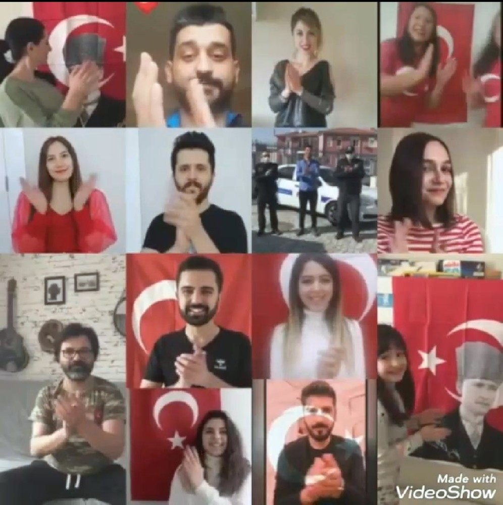 Öğretmenlerden güvenlik güçlerine anlamlı destek 