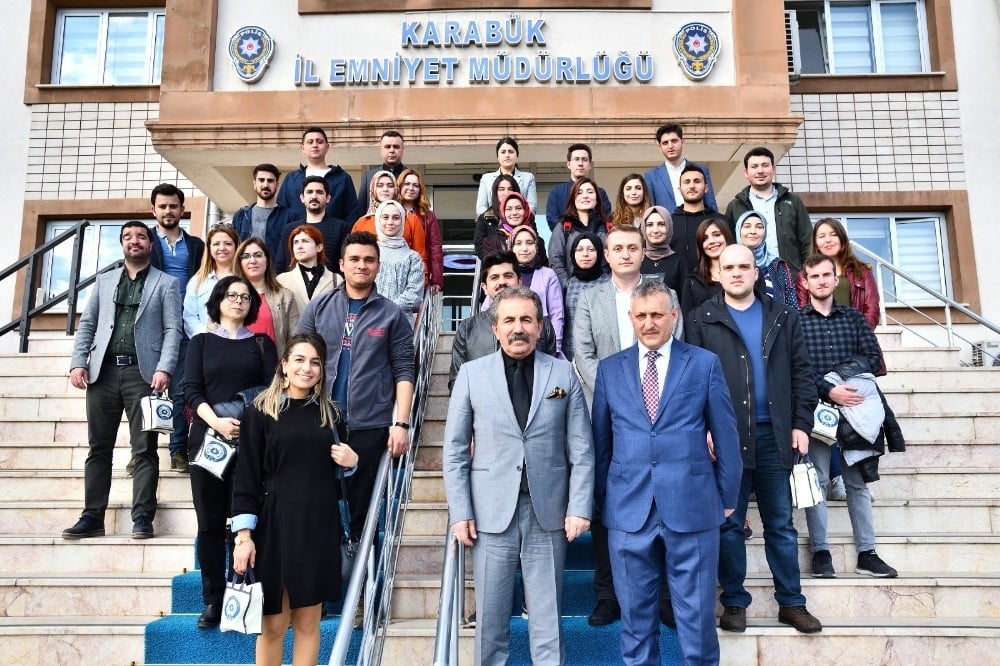 Öğretmenlerden İl Emniyet Müdürü Tuğ’a ziyaret 