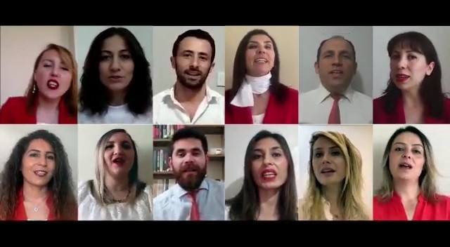 Öğretmenlerinden 23 Nisan klibi 