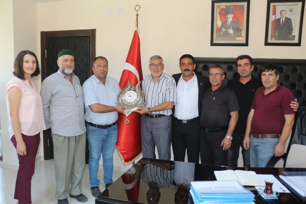 Oklubalı’ndan Başkan Bozkurt’a teşekkür ziyareti 