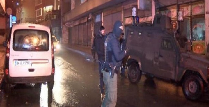 Okmeydanı'nda helikopter destekli terör operasyonu