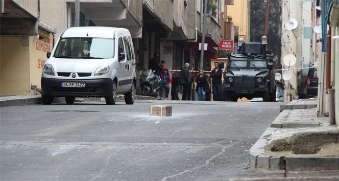 Okmeydanı'nda şüpheli paket alarmı