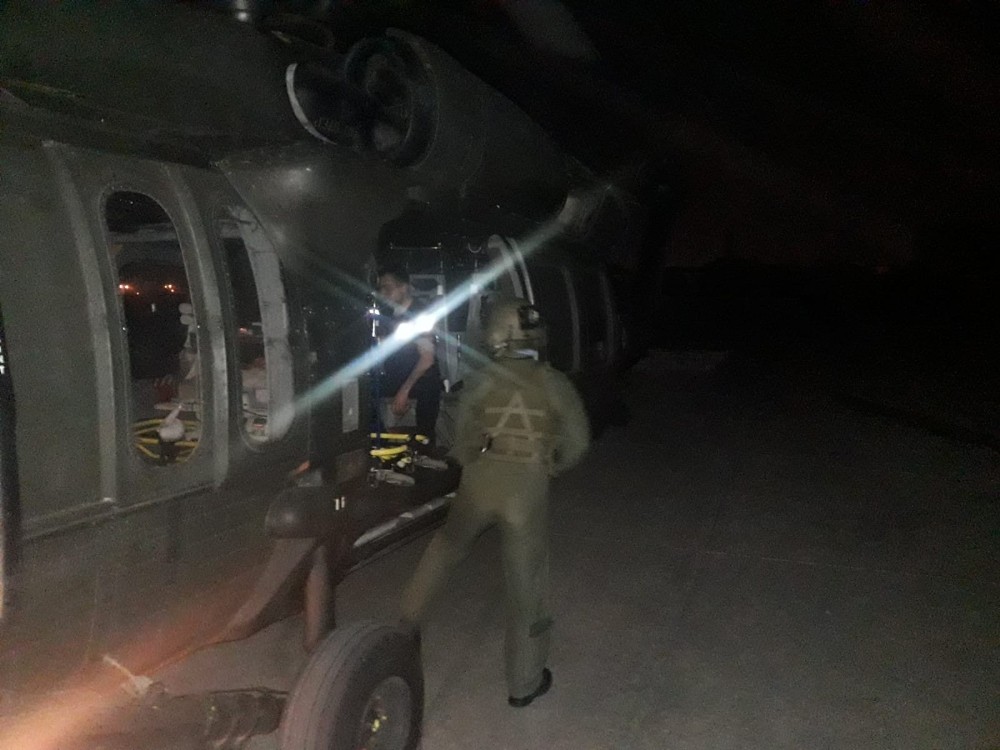 Oksijensiz kalan bebek için seferberlik 