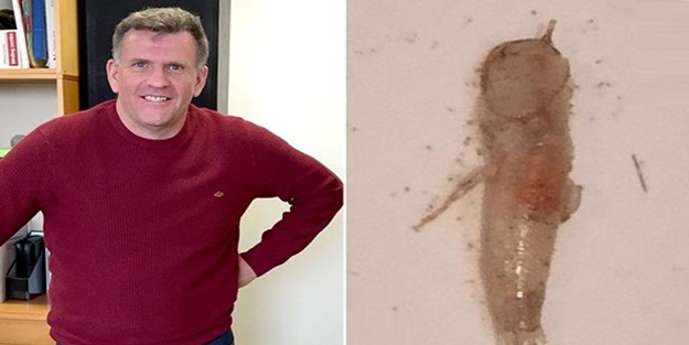 Öksürdüğünde ağzından öyle bir şey çıktı ki...