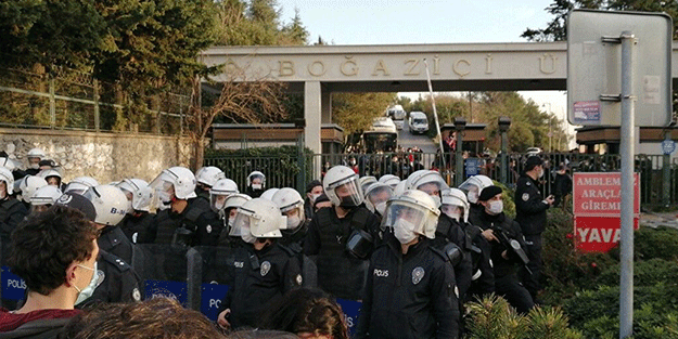 Okul müdürü taşı gediğine oturttu! Boğaziçi provokatörleri kudurdu