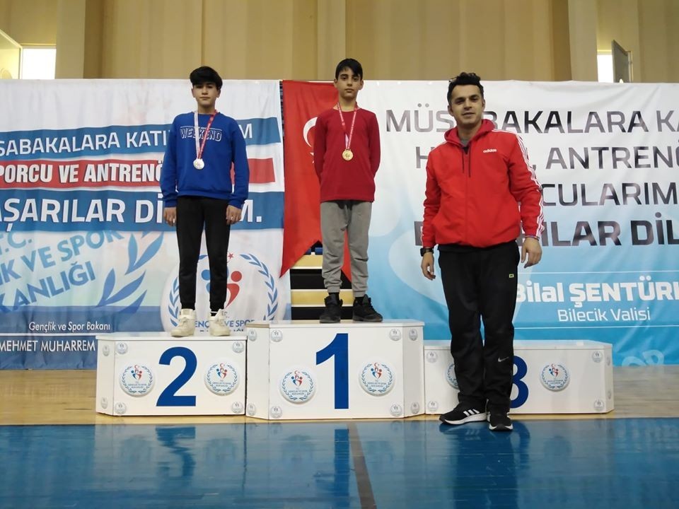 Okul Sporları Küçük Yıldızlar Güreş Müsabakaları sona erdi 