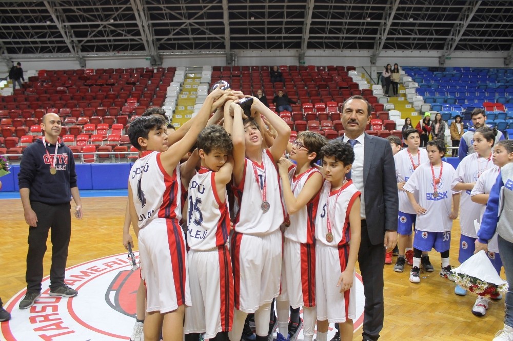 Okul Sporları Küçükler Basketbol İl Birinciliği sona erdi 