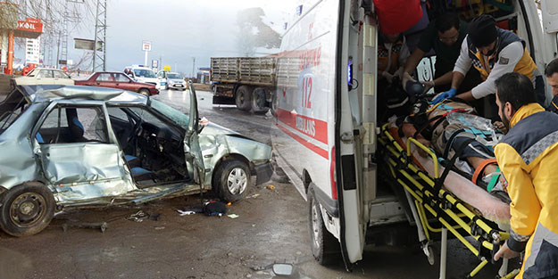 Okul yolunda kaza! 3'ü çocuk 4 yaralı