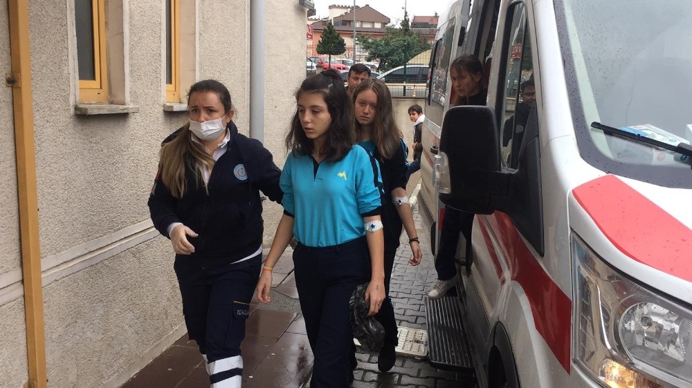 Okulda gaz paniği 