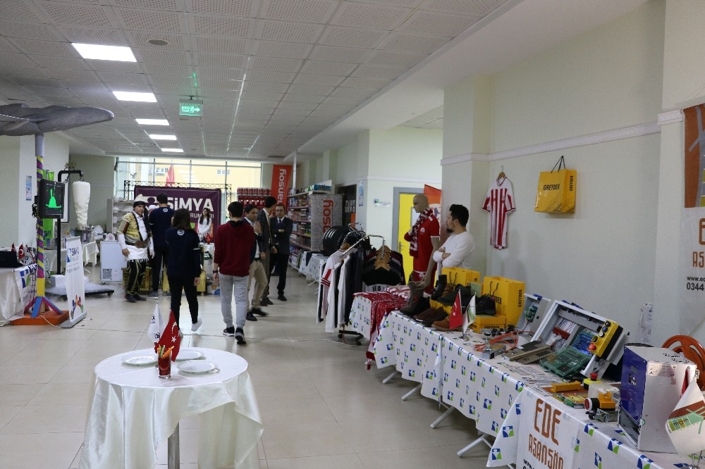 Okulda yerli milli ürün sergisi 