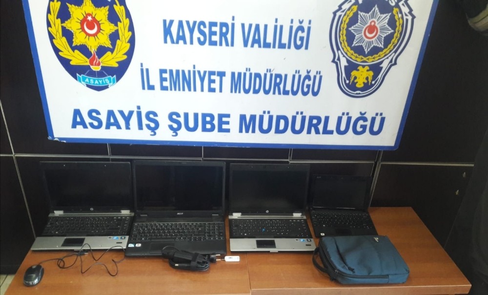 Okuldan bilgisayar çalan hırsızlar tutuklandı 