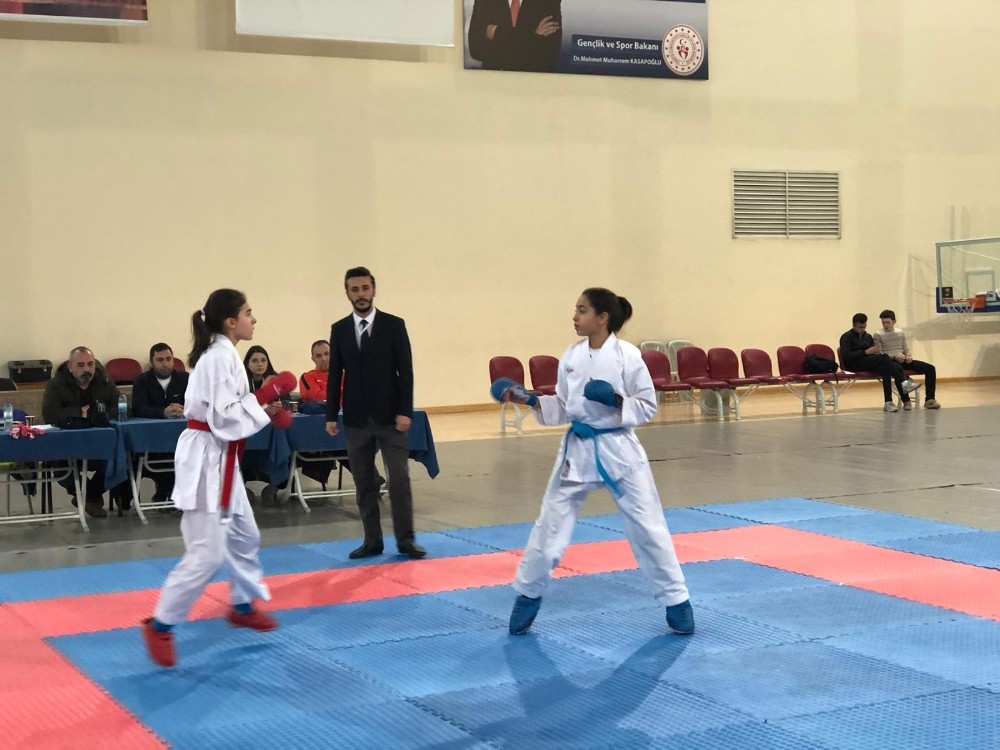 Okullar Arası Karate Genç (A-B) İl Birinciliği Müsabakaları Tamamlandı 