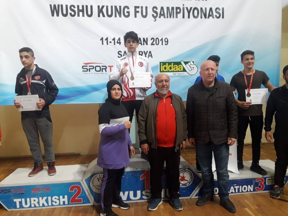 Okullar arası Wushu Türkiye Birinciliği Müsabakalarına Kayseri Damgası 
